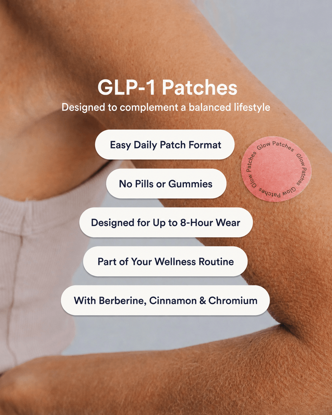 GLP-1 Weight Loss Patches